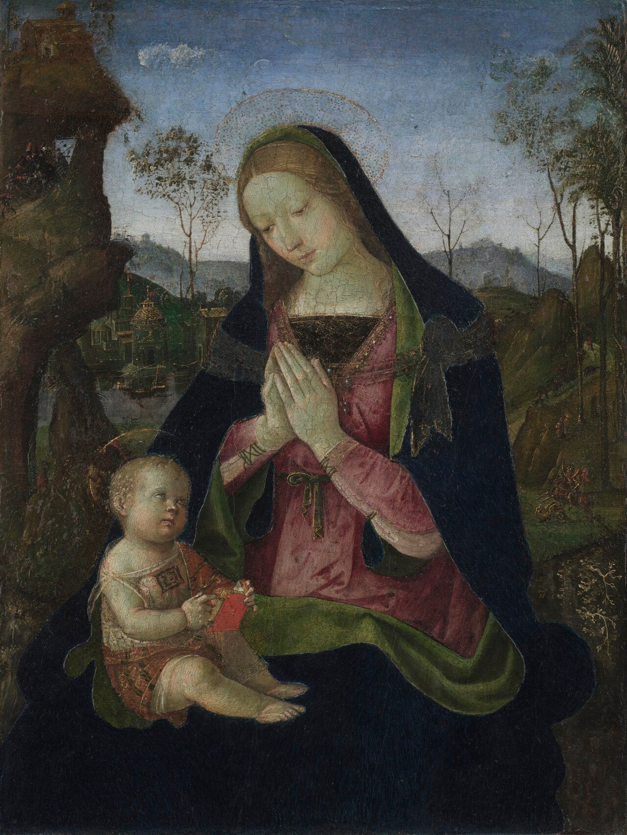 Vierge et Enfant - Pinturicchio - Alpha Reproduction