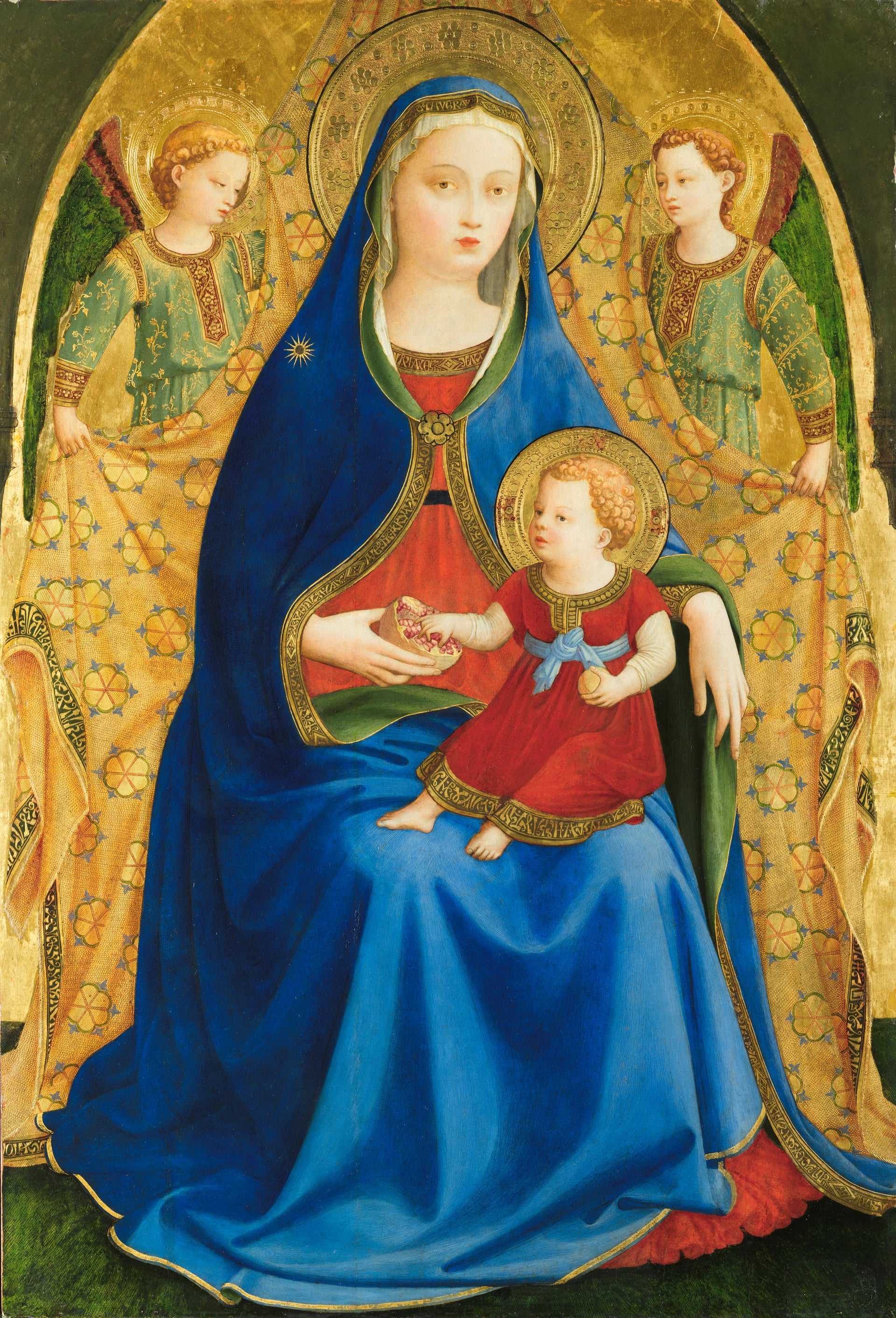 La Vierge à la grenade - Fra Angelico