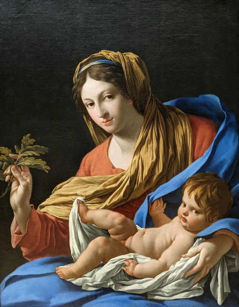 Virgin Hesselin - Simon Vouet