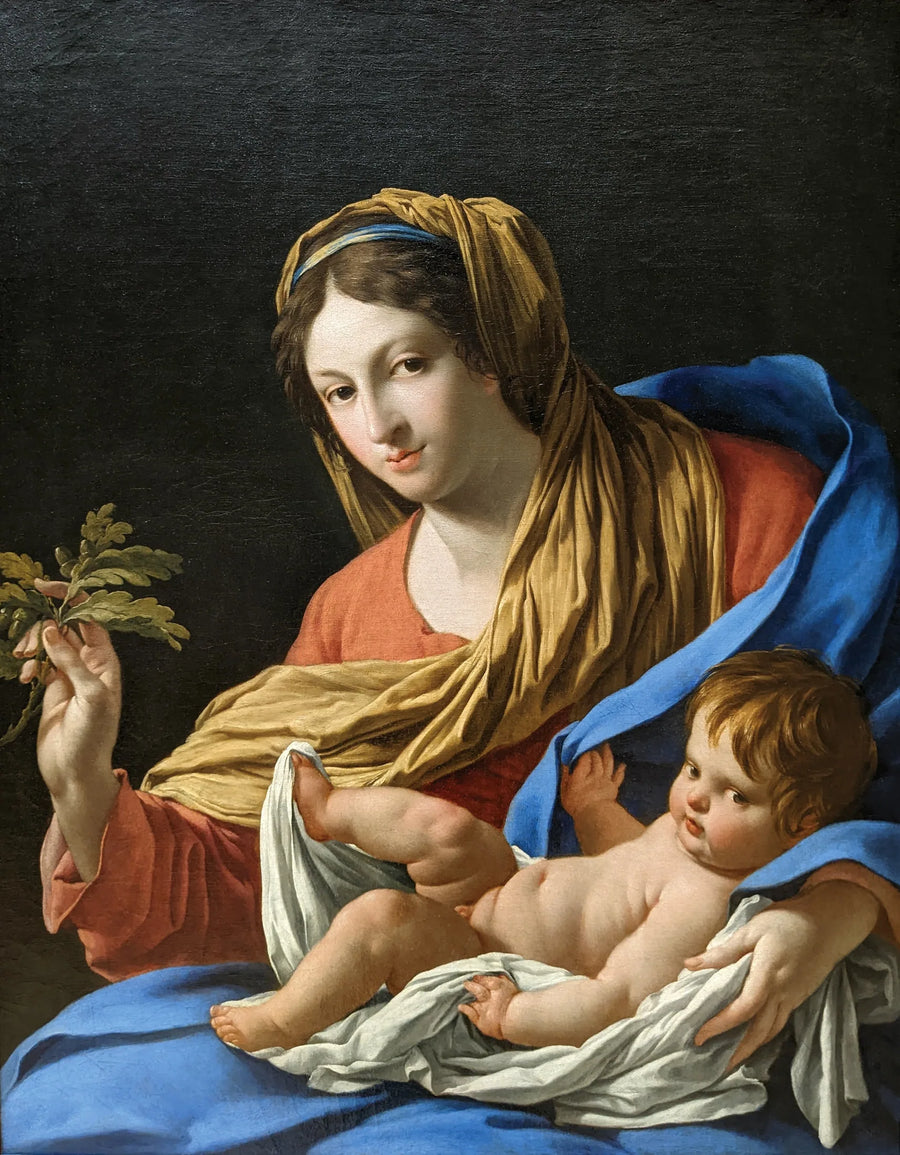 Virgin Hesselin - Simon Vouet