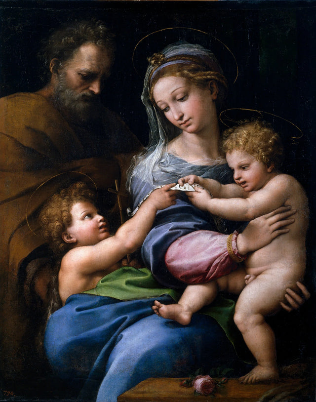 The Virgin of the Rose, circa 1517 - Raphaël