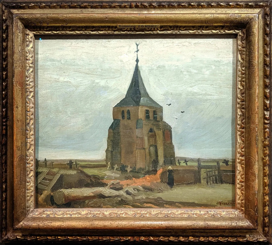 The Old Steeple - Vincent van Gogh