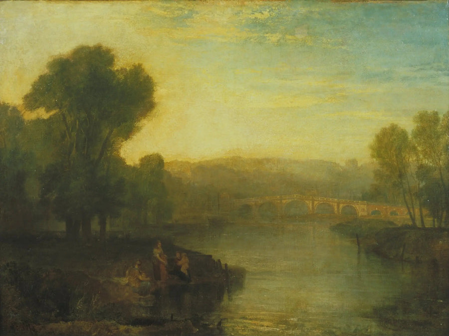 View of Richmond Hill and Bridge - J. M. W. Turner