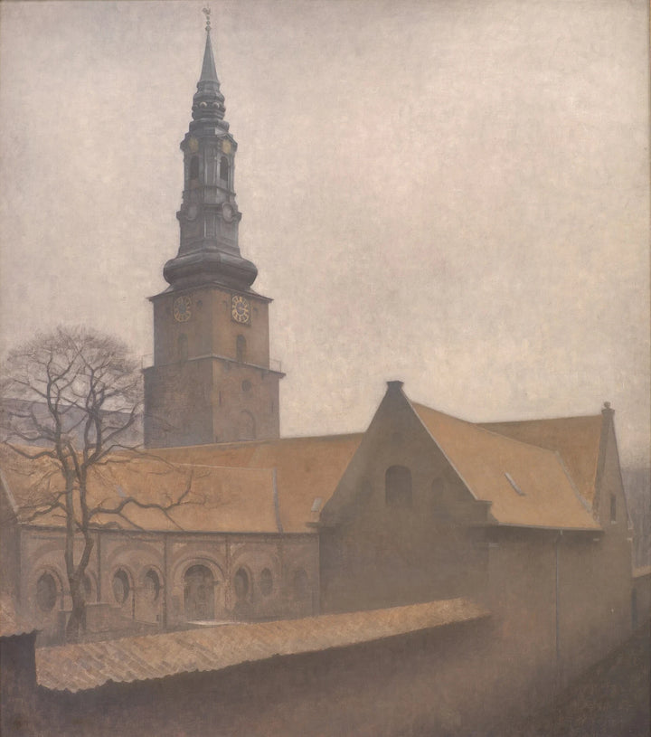 St. Peter's Church - Vilhelm Hammershøi