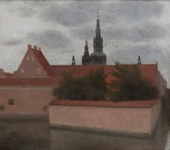 Frederiksborg Castle - Vilhelm Hammershøi
