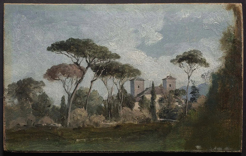 Villa Borghèse, Rome - George Inness