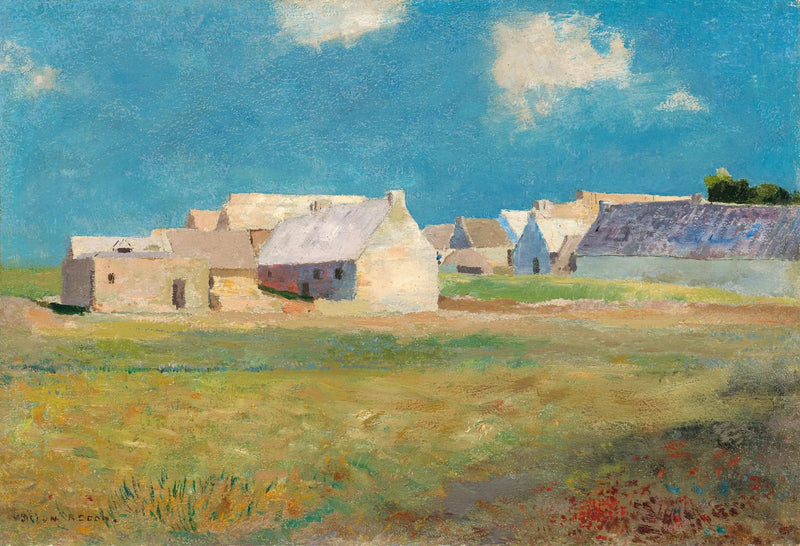 Breton Village - Odilon Redon