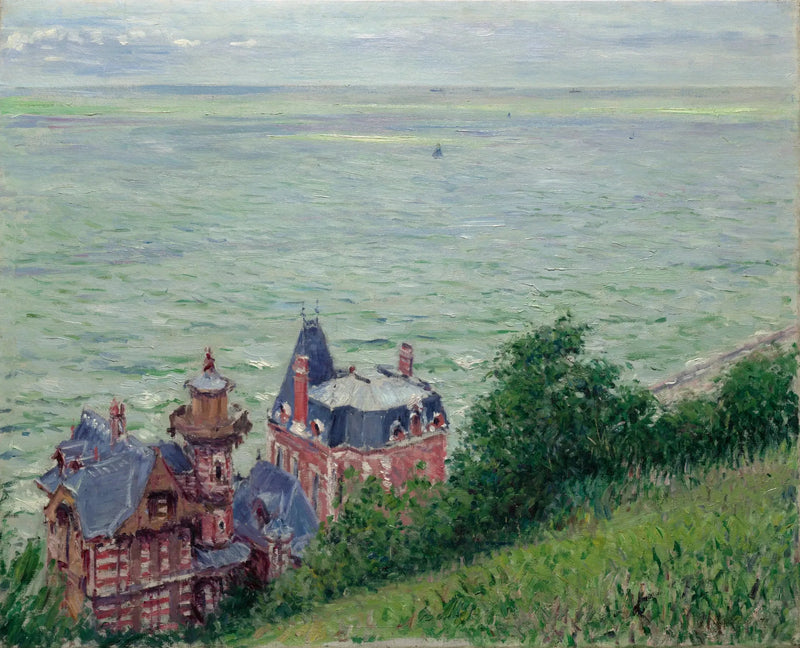 Villas in Trouville - Gustave Caillebotte