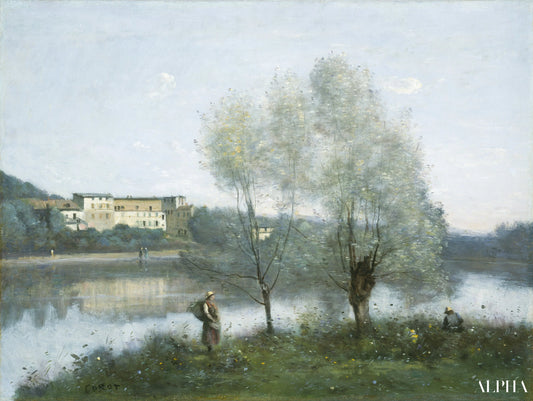 Ville-d’Avray, 1865 - Camille Corot - Reproductions de tableaux et peintures haut de gamme