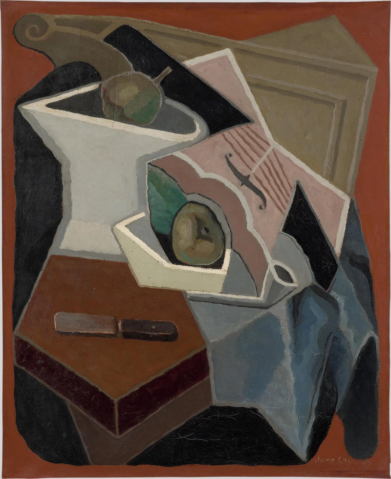 Violin and Fruit Plate - Juan Gris