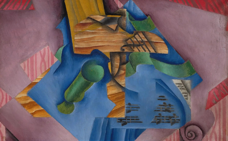 Violin and Glass - Juan Gris