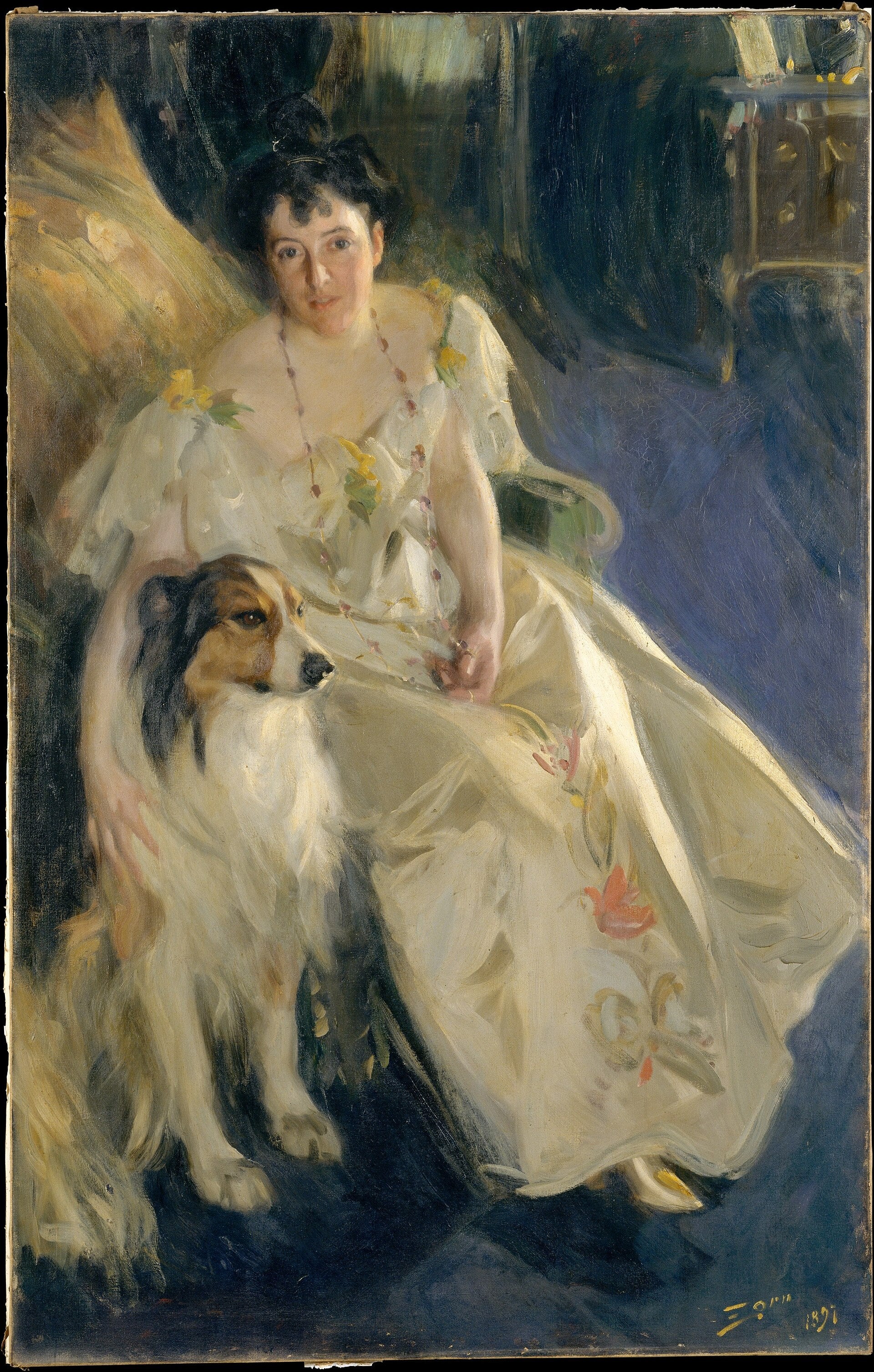 Mrs Walter Rathbone Bacon - Anders Zorn