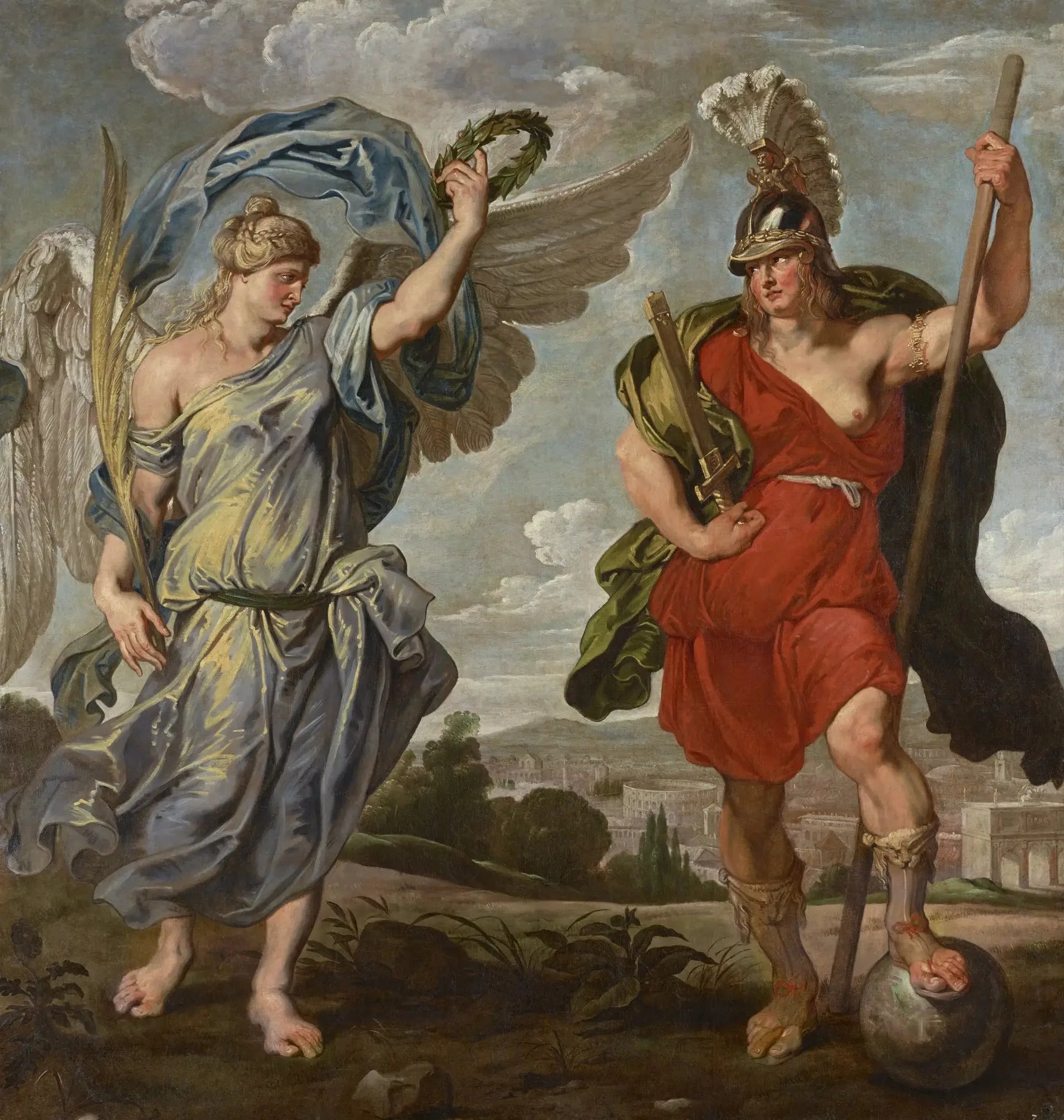 Virtus et Victoria - Peter Paul Rubens image 1 tableau peint à l’huile sur toile