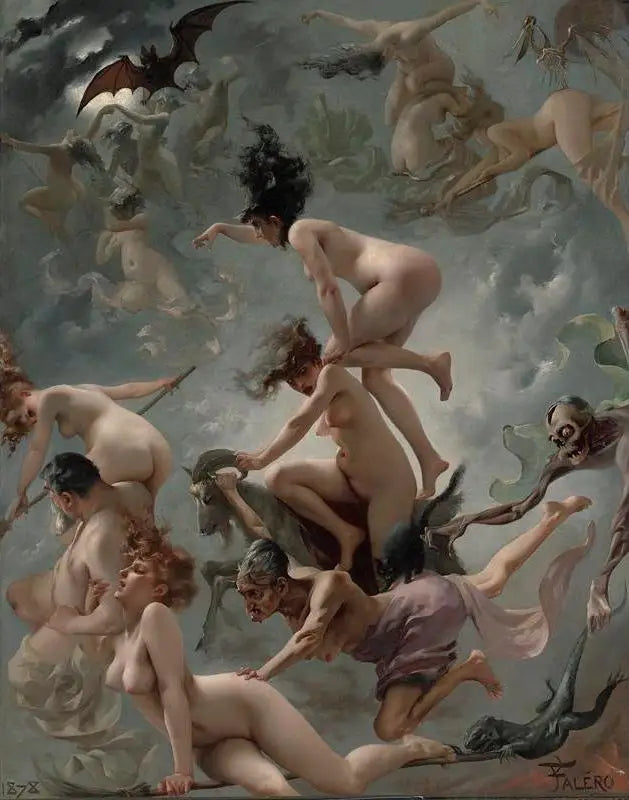 Vision of Faust - Luis Ricardo Falero
