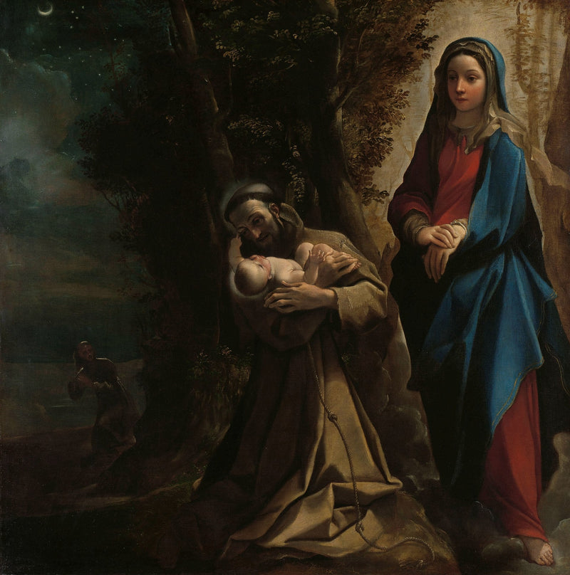 Vision of Saint Francis of Assisi - Ludovico Carracci