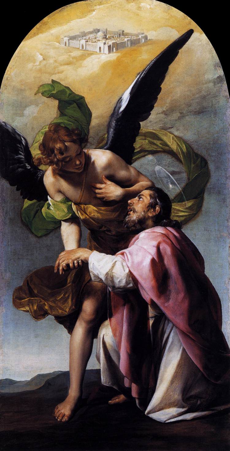 Vision of Saint John - Alonso Cano
