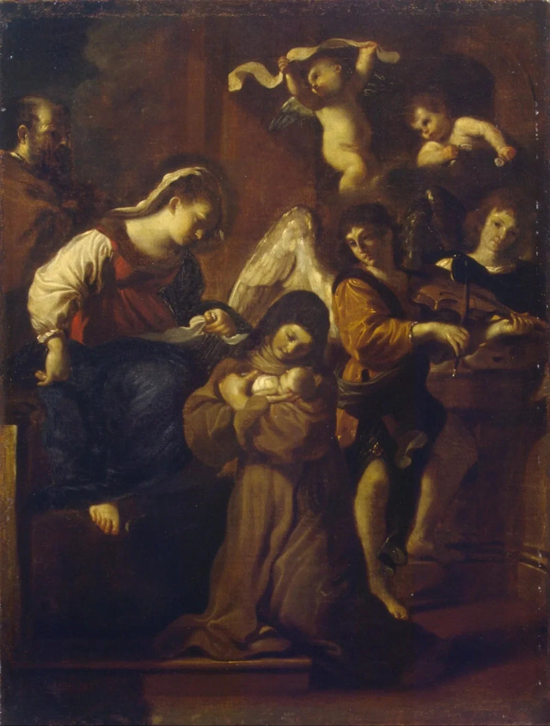 Vision of Saint Clare - Guercino