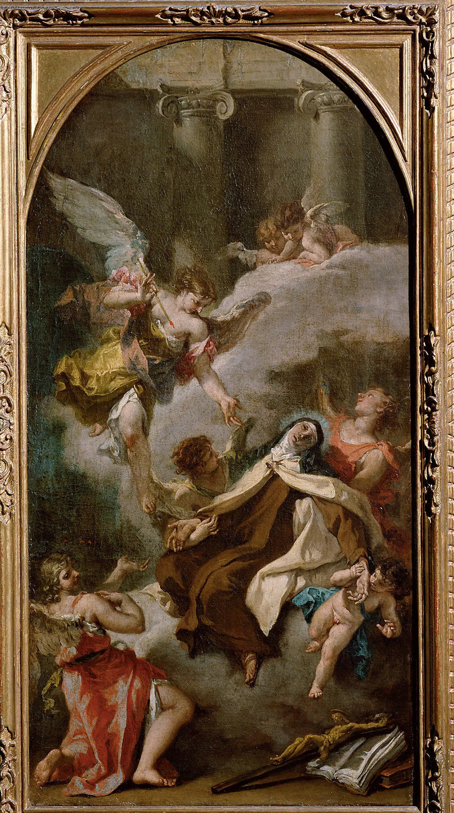 Vision of Saint Teresa of Ávila - Sebastiano Ricci