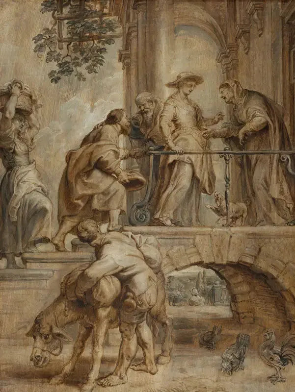 Visitation of the Virgin Mary - Peter Paul Rubens