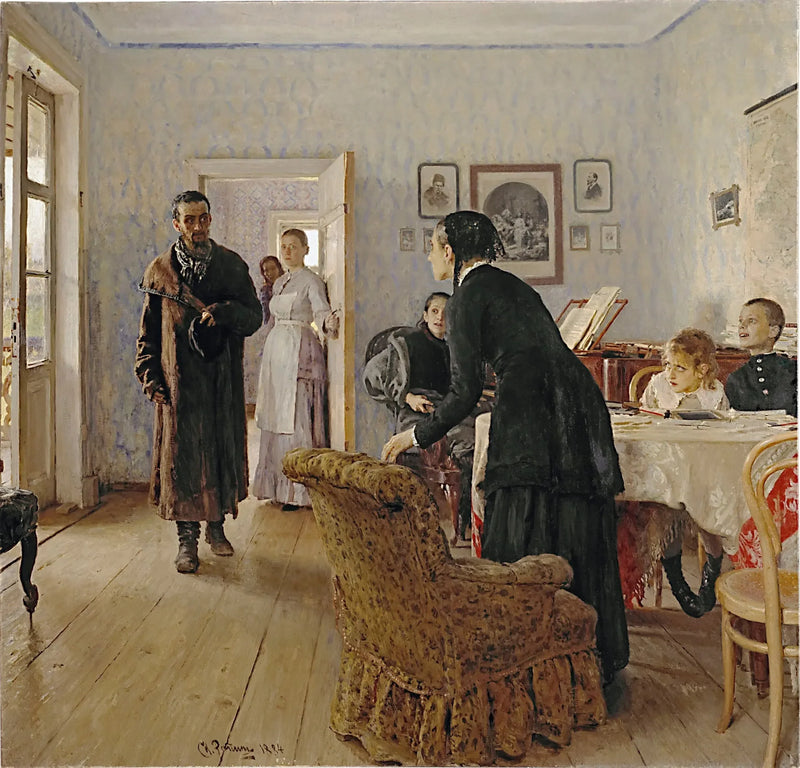 Unexpected Visitor - Ilya Repin
