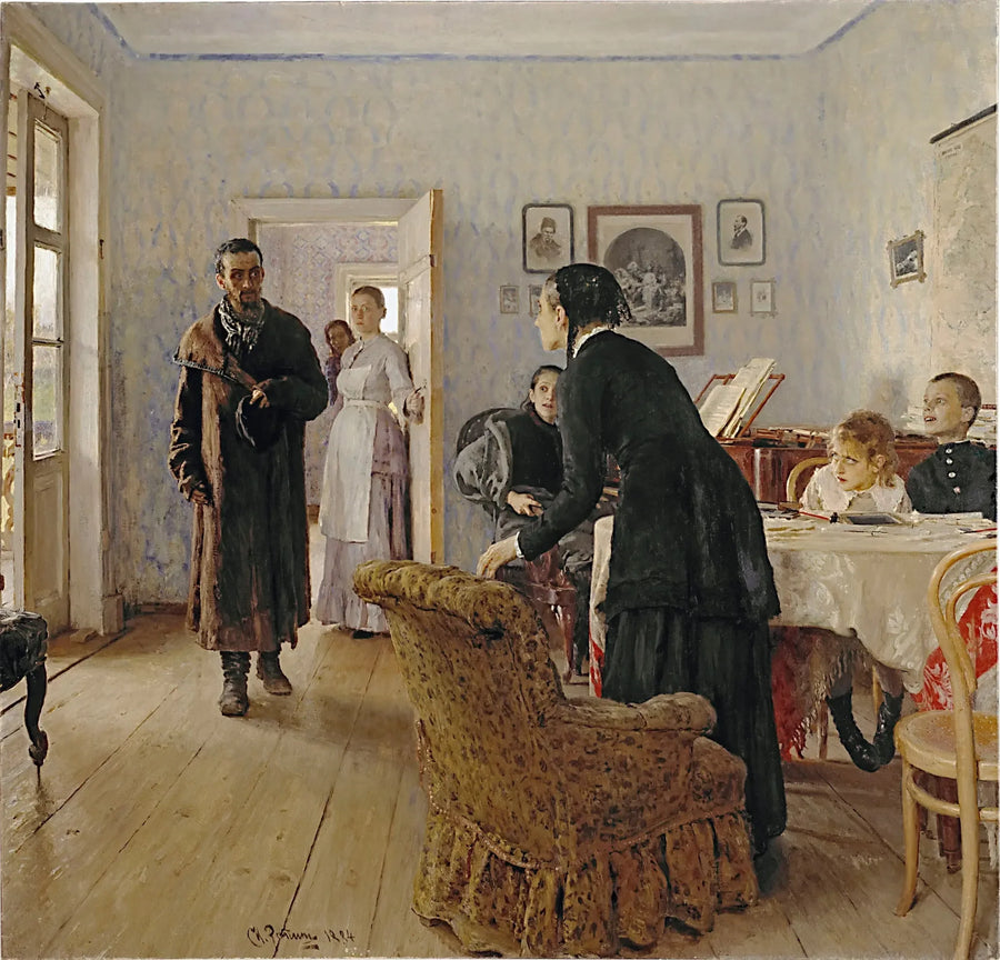 Unexpected Visitor - Ilya Repin