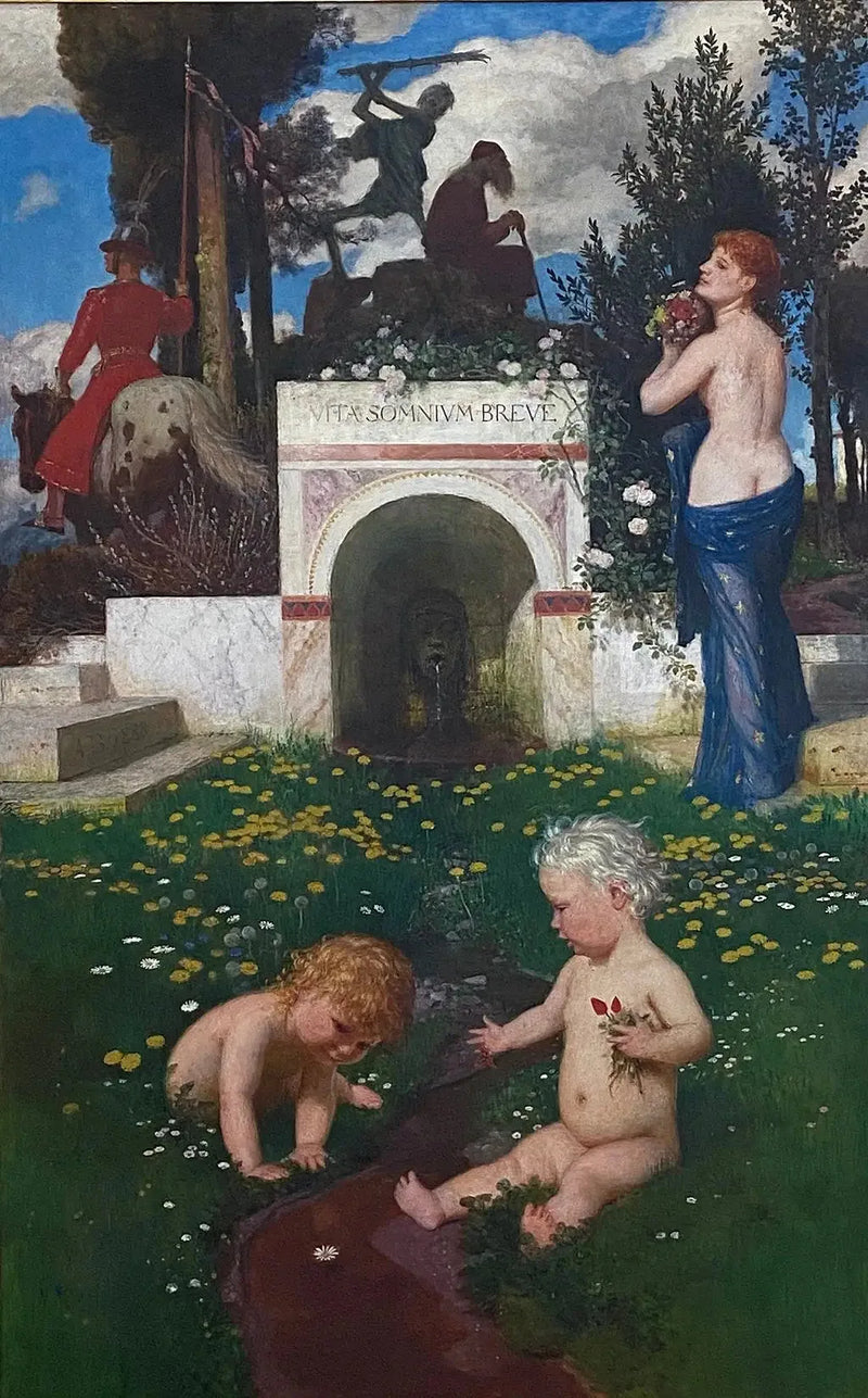 Vita somnium breve (Life is a short dream) - Arnold Böcklin