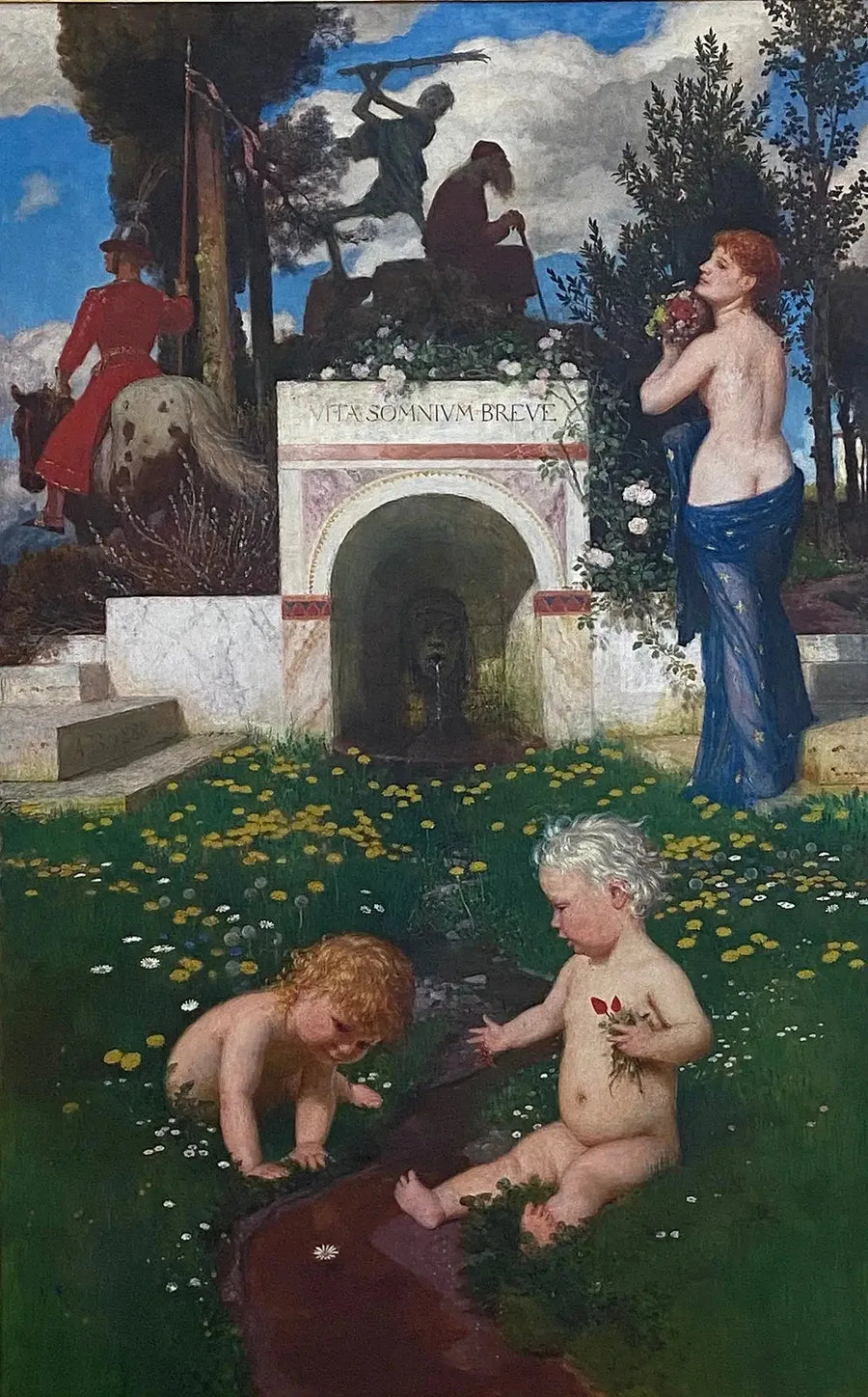 Vita somnium breve (Life is a short dream) - Arnold Böcklin
