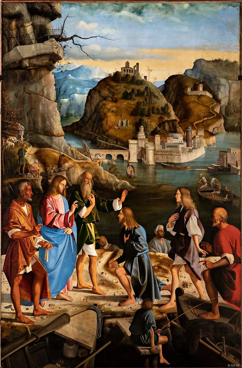 Vocation of the Sons of Zebedee - Marco Basaiti