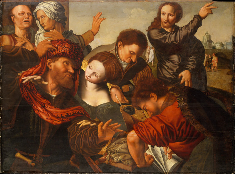 La Vocation de Saint Matthieu - Jan Sanders van Hemessen