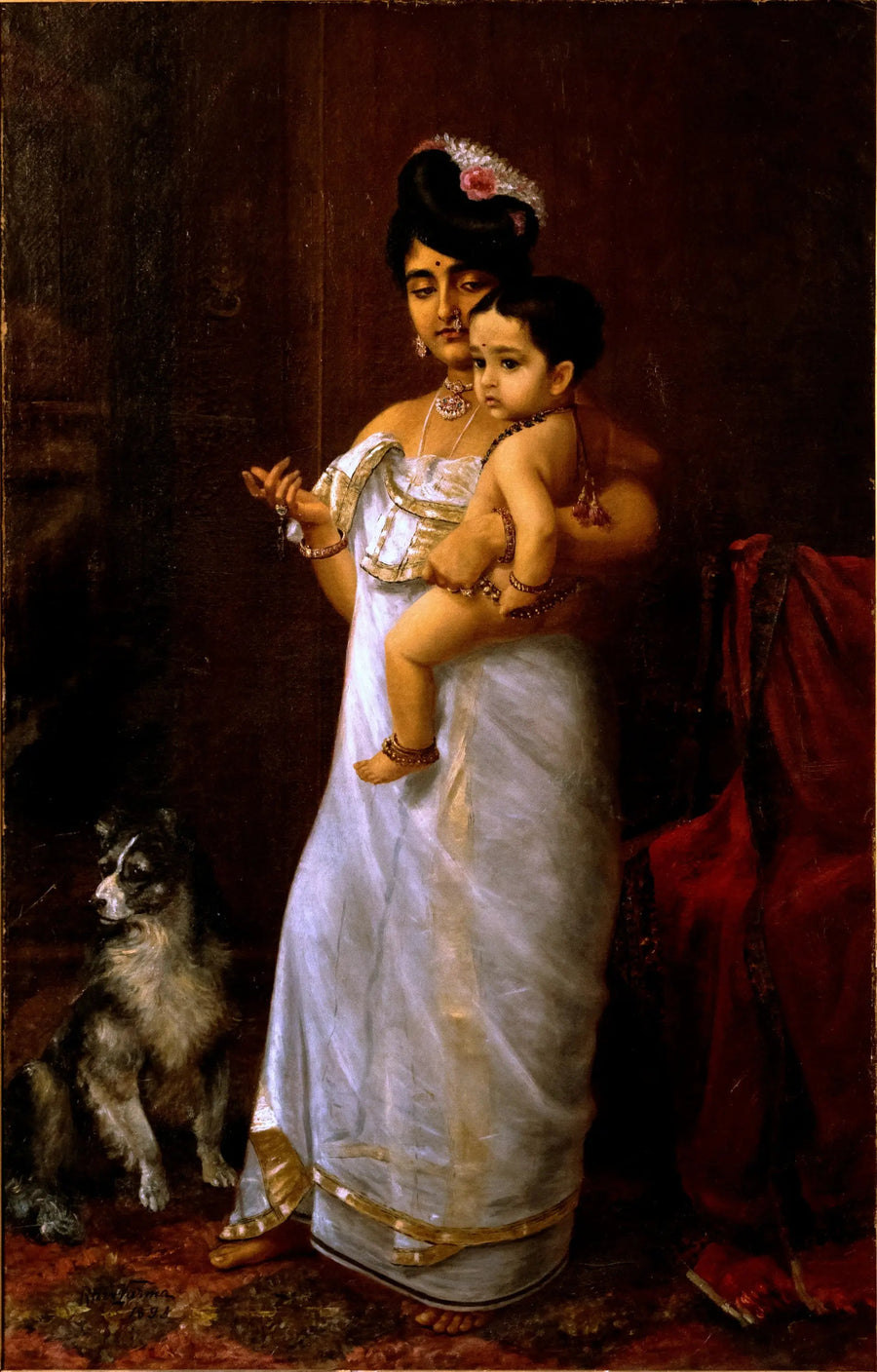 Here comes dad - Ravi Varmâ