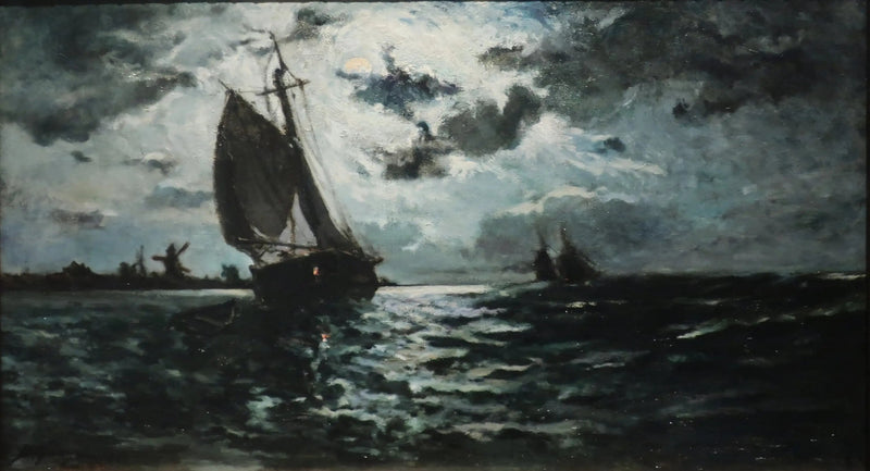 Sailboat in the Moonlight - Paul Gauguin
