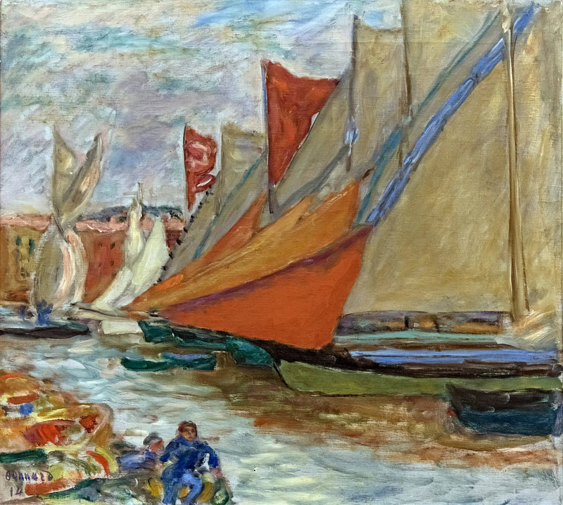 Sailboats on Dry Land - Pierre Bonnard