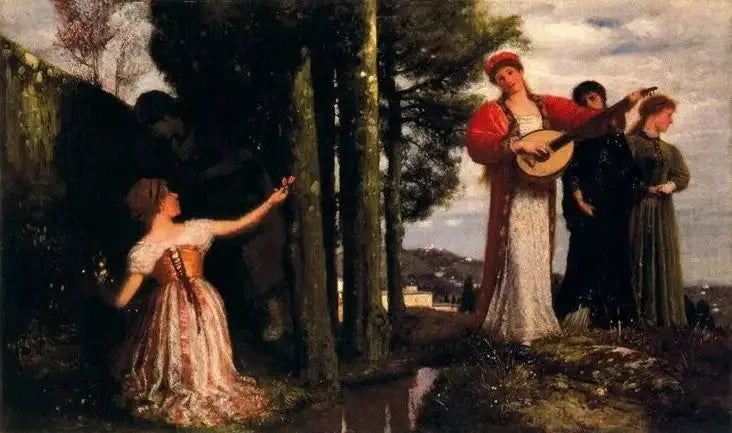 See! Straight ahead to the plains - Arnold Böcklin