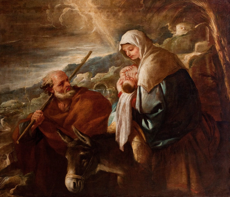 Flight to Egypt - Luca Giordano