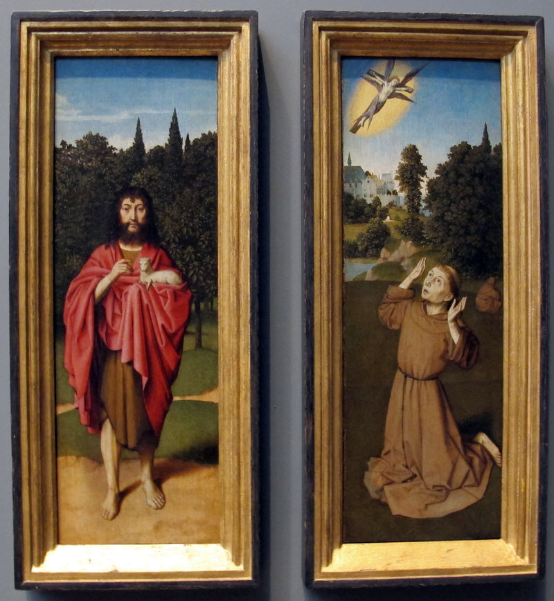 Right panel. SAINT Jean-Baptiste. - Gérard David