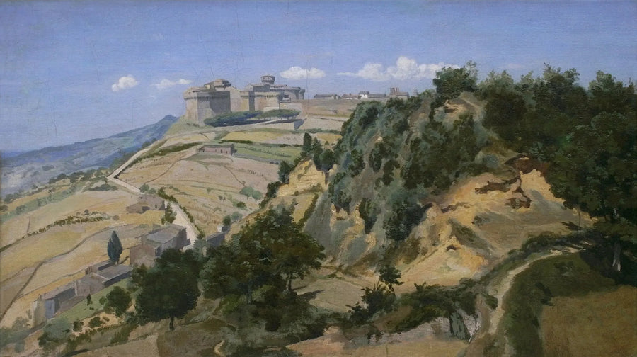 Volterra, the citadel - Jean-Baptiste Camille Corot