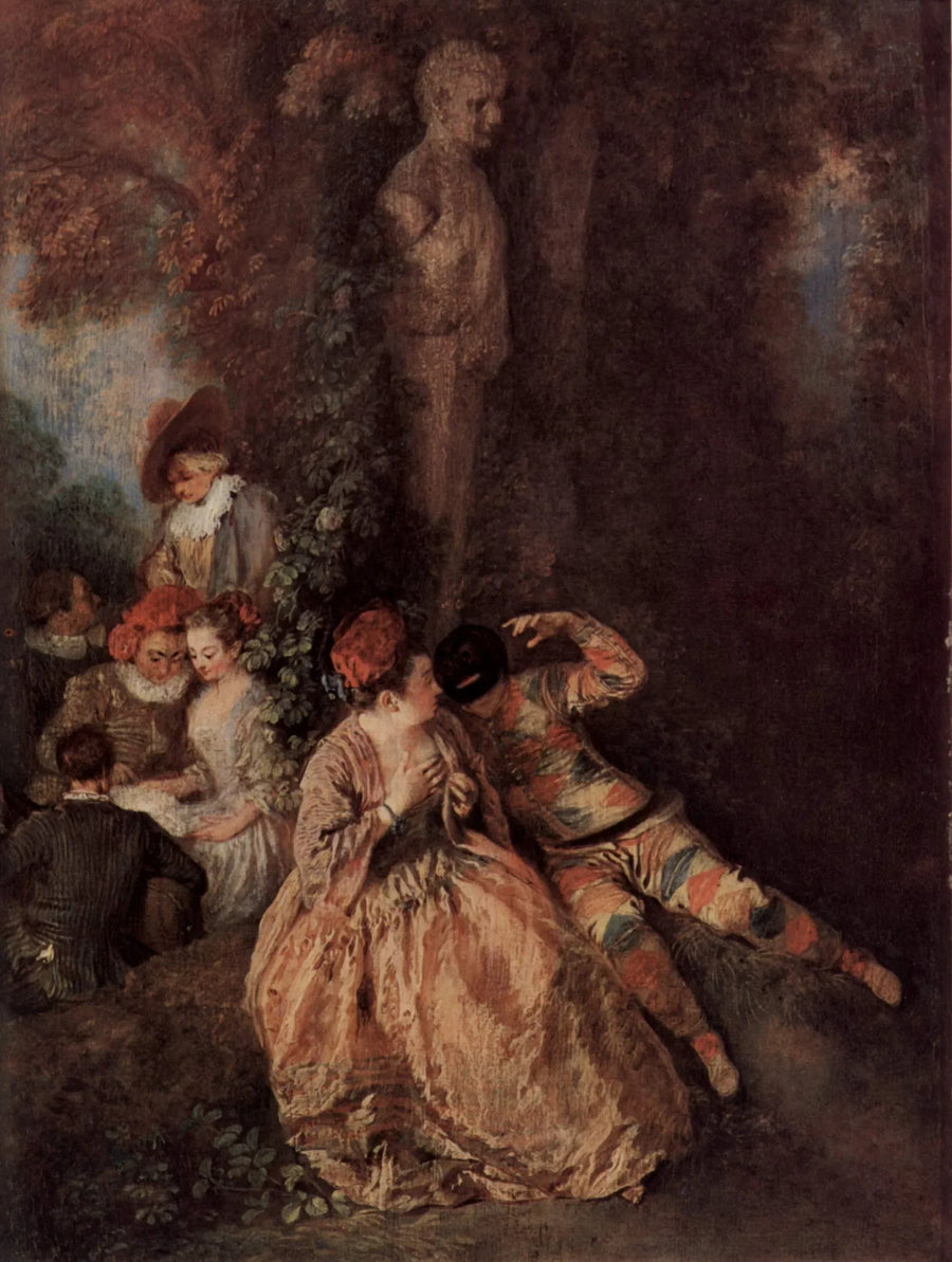 Do you want to triumph over the Beauties? - Antoine Watteau