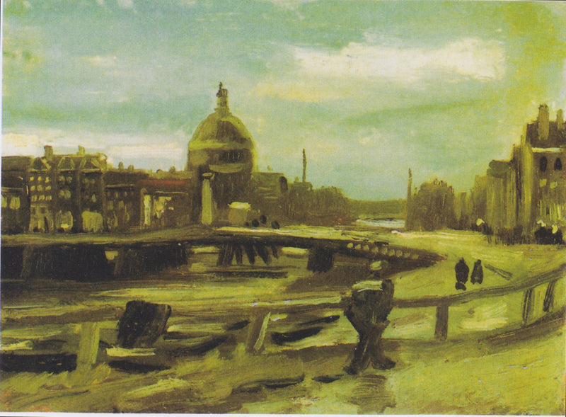 View of Amsterdam from Central Station - Vincent van Gogh