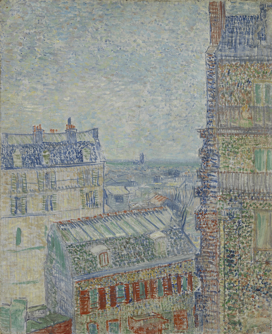 View of the Roofs of Paris - Vincent van Gogh