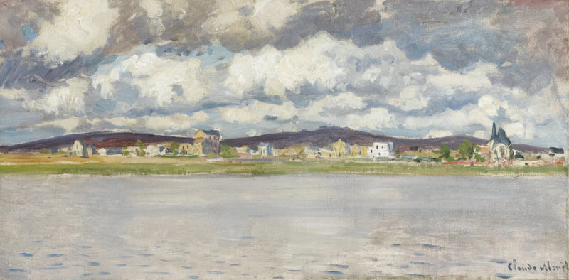 View of Argenteuil - Claude Monet