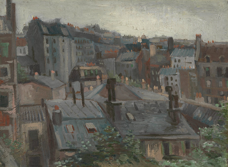 View from Vincent's Studio - Vincent van Gogh