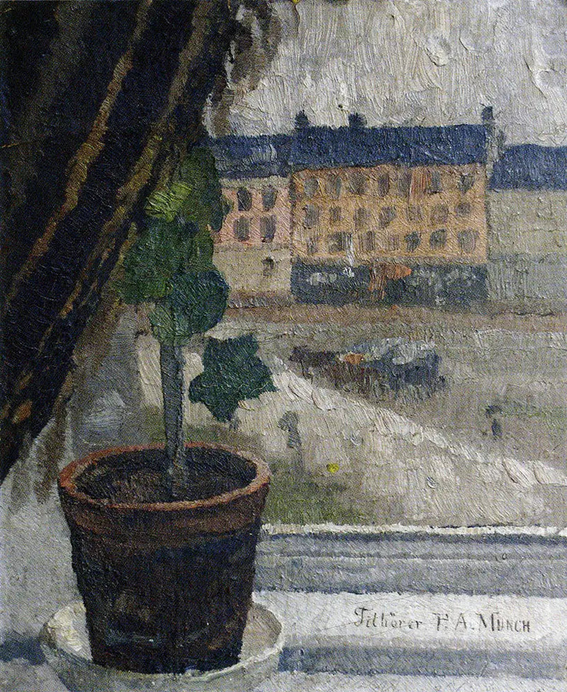 View Beyond the Beach Olaf Rye - Edvard Munch