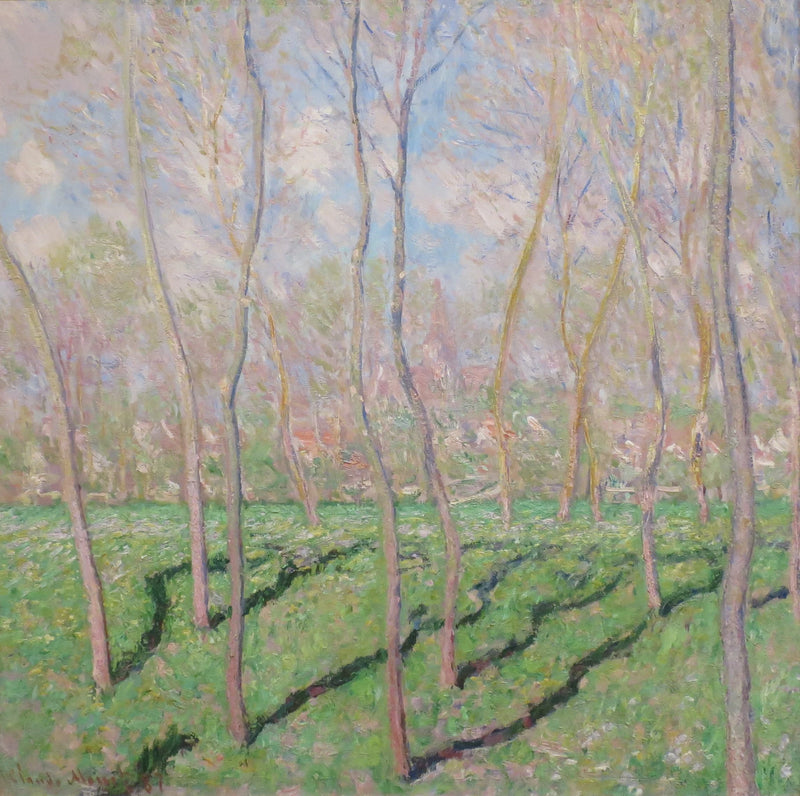View of Bennecourt W1125 - Claude Monet