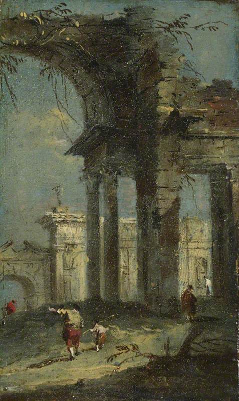 Caprice View with Ruins - Francesco Guardi
