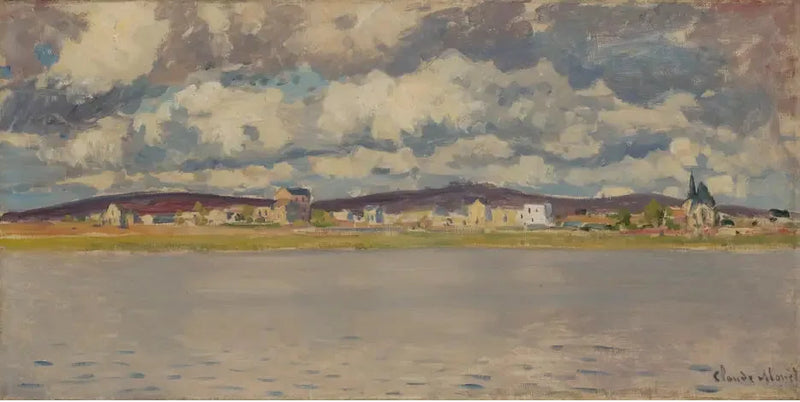 View of Argenteuil - Claude Monet