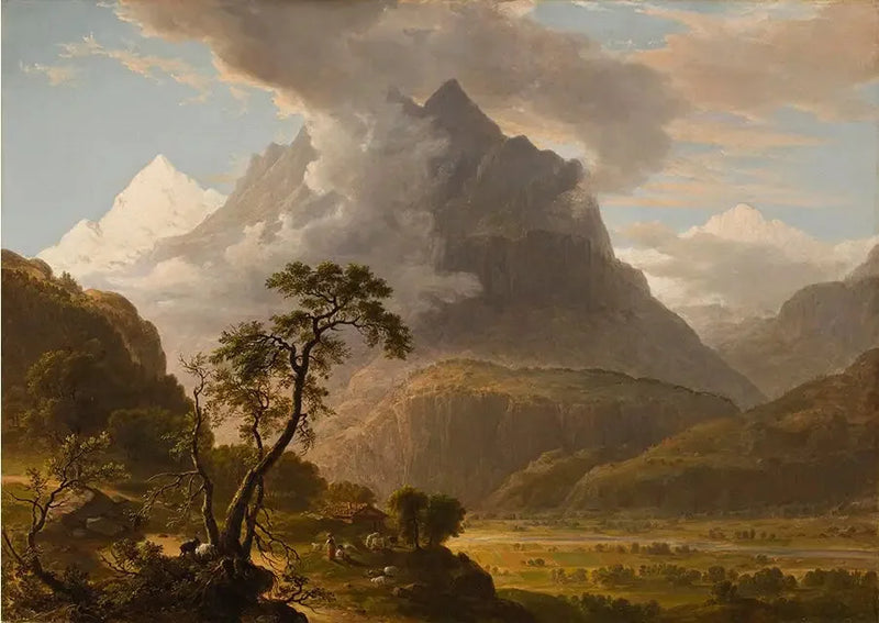 View in the Oberhasle Valley, Switzerland - Asher Brown Durand