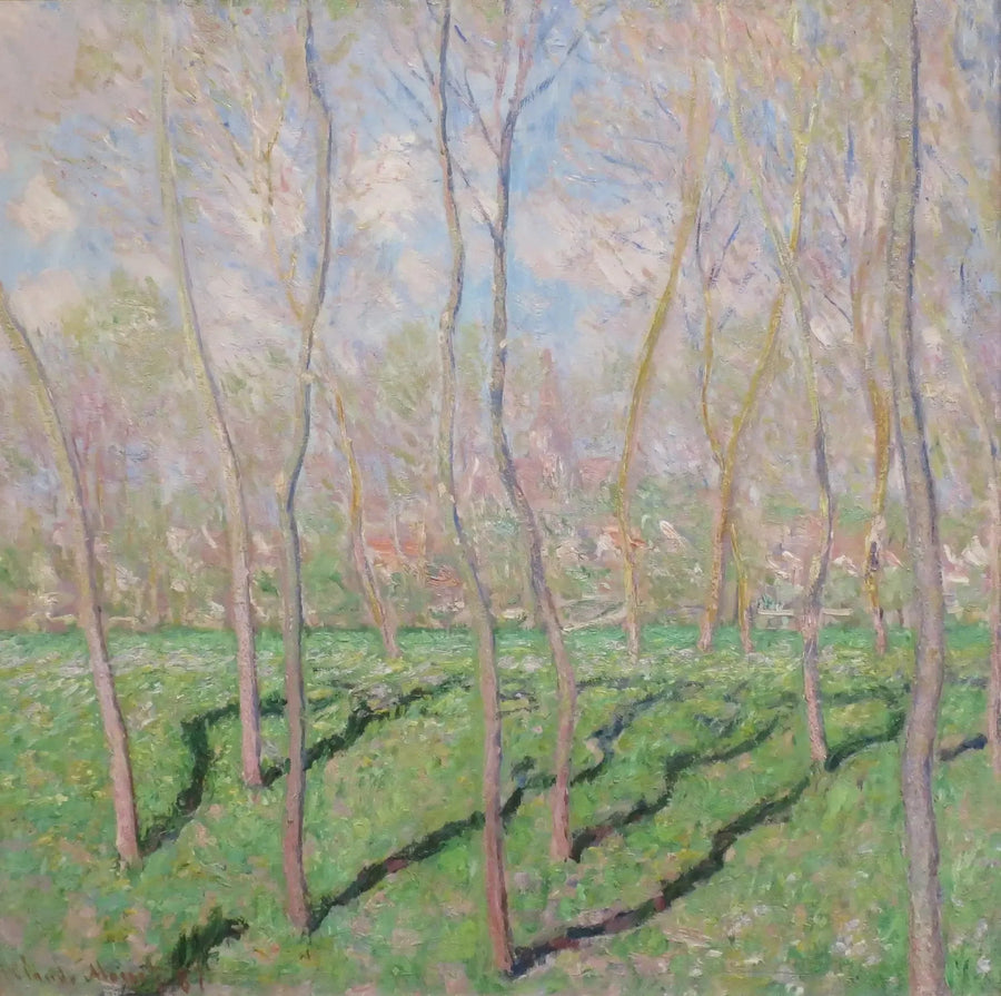 View of Bennecourt - Claude Monet