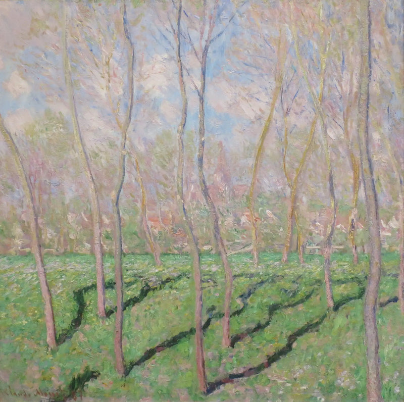 View of Bennecourt - Claude Monet