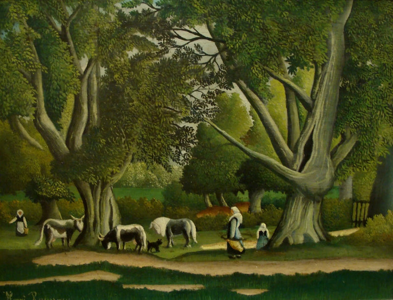 View of Brittany - Henri Rousseau