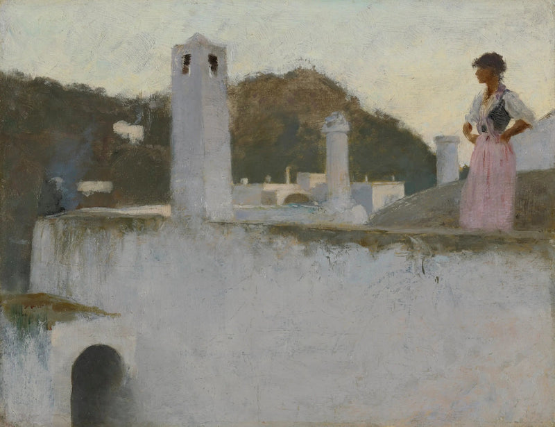 View of Capri - John Singer Sargent